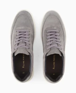 Filling Pieces Sneaker Mondo Suede Organic Grijs