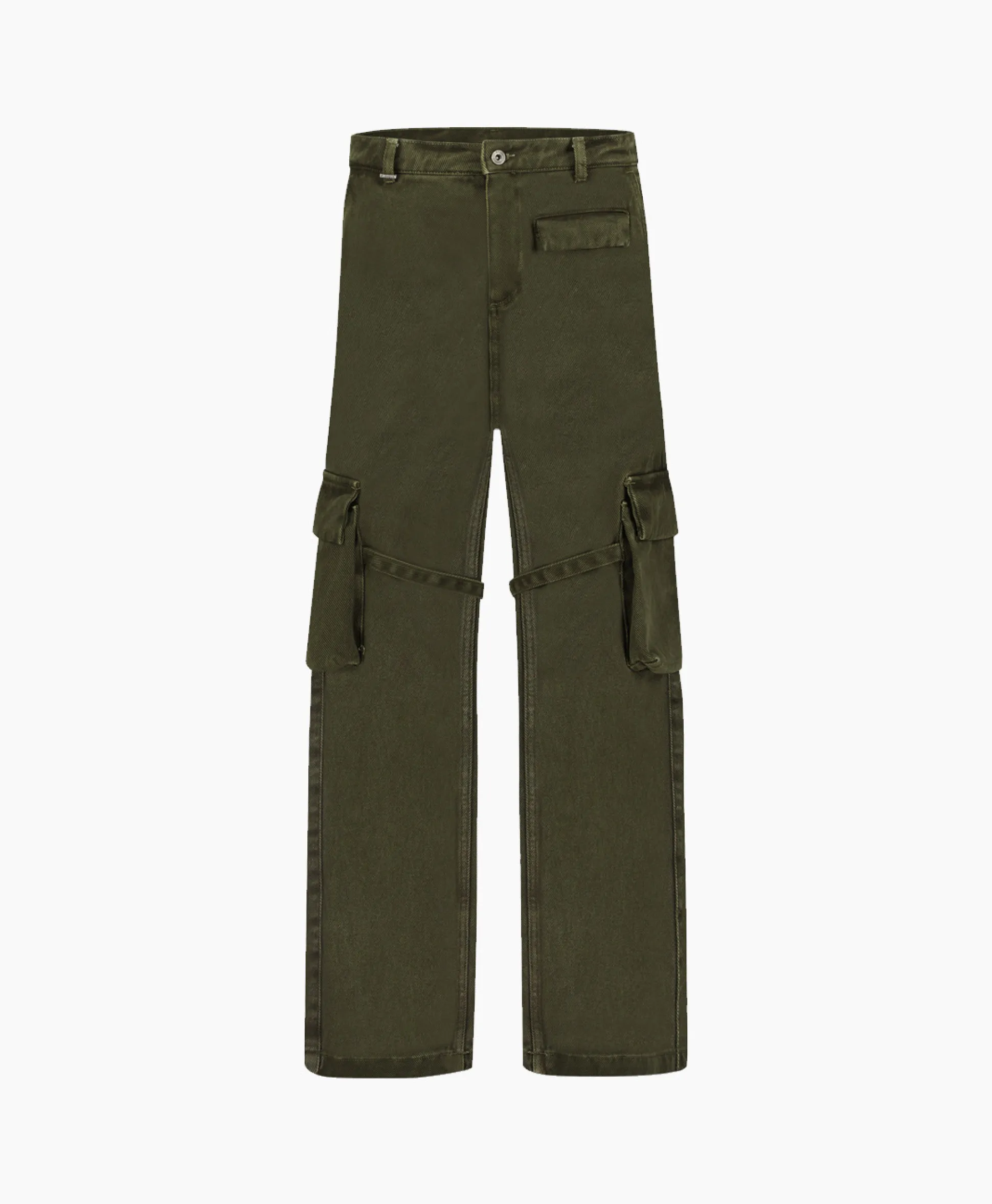 Flaneur Cargobroek Phone Pocket Groen