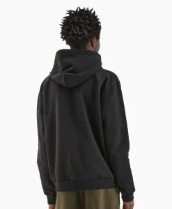 Flaneur Hoodie Botanical Zwart