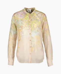 Forte_Forte Blouse Heaven Print Cotton Silk Voile Grandfather Rose
