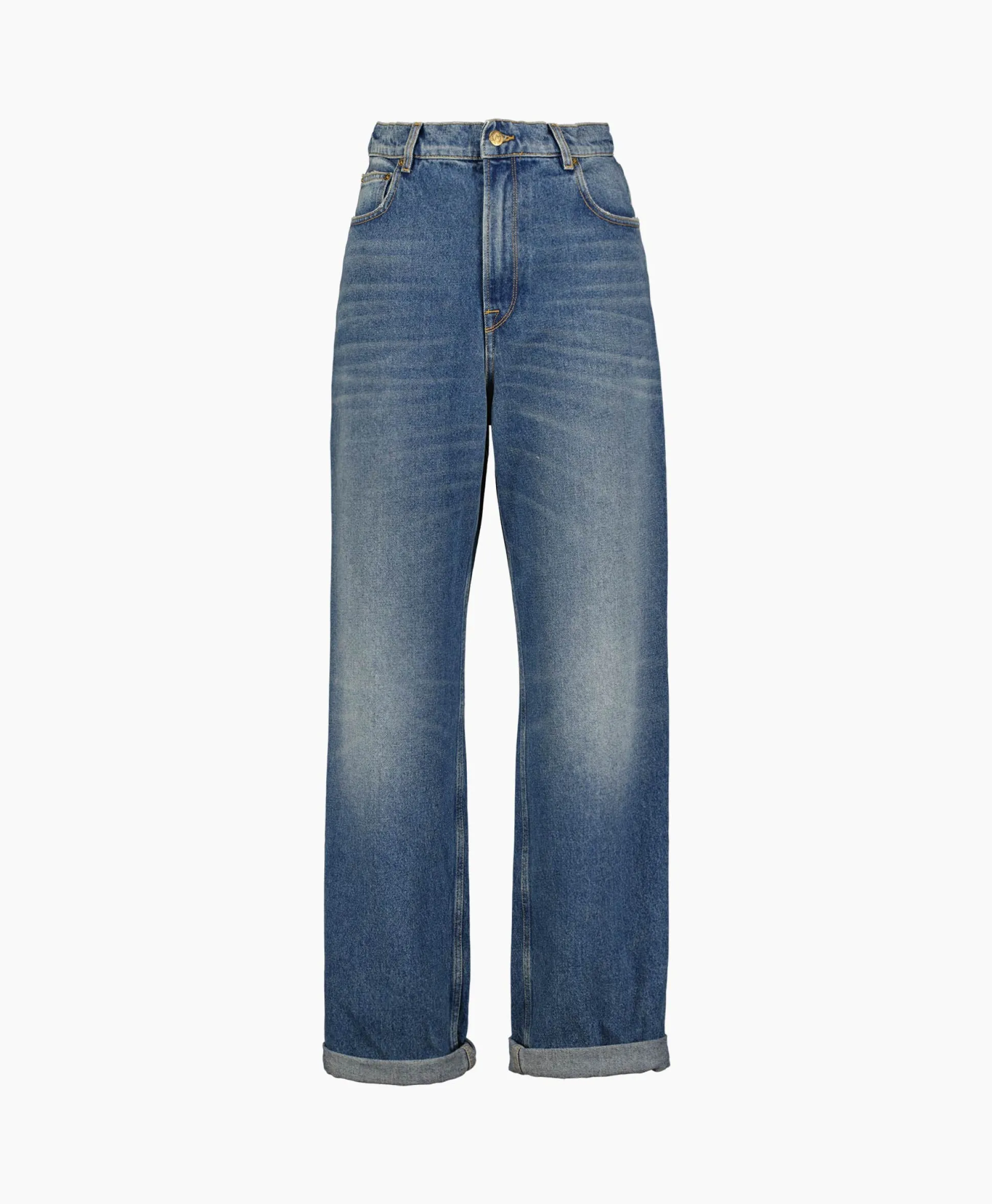 Golden Goose Jeans Golden W's Kim Medium Stone Washed Blauw