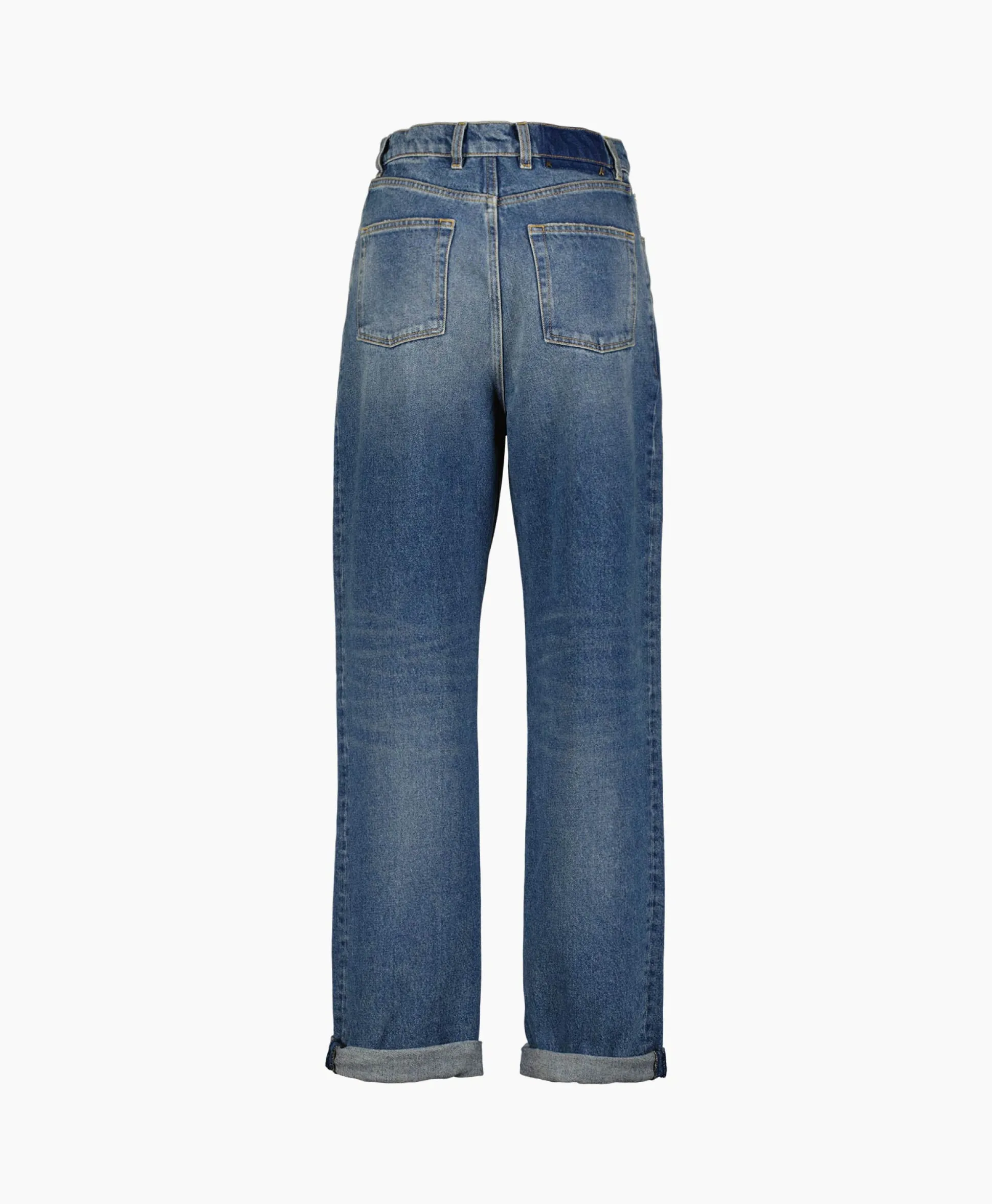 Golden Goose Jeans Golden W's Kim Medium Stone Washed Blauw