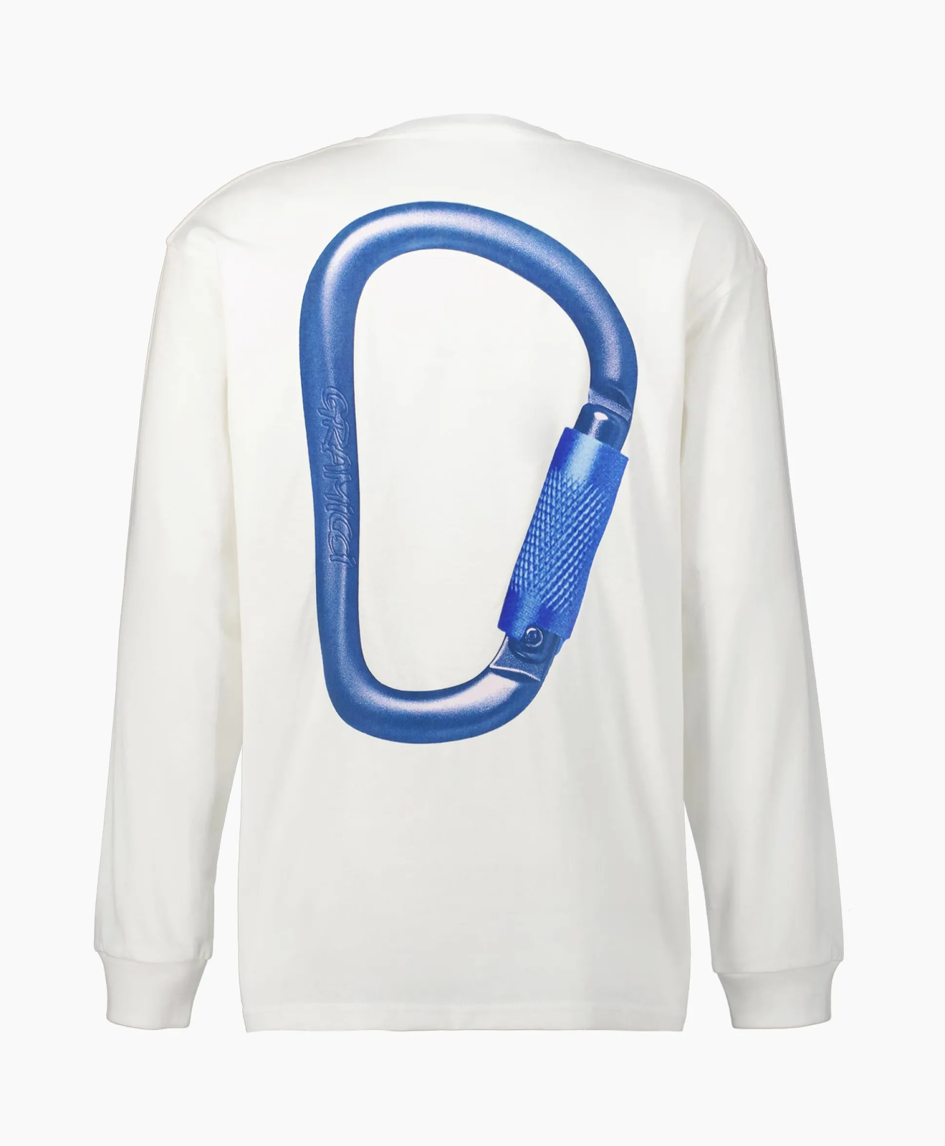 Gramicci T-Shirt Carabiner L/S Wit