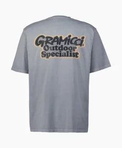 Gramicci T-Shirt Outdoor Specialistblauw