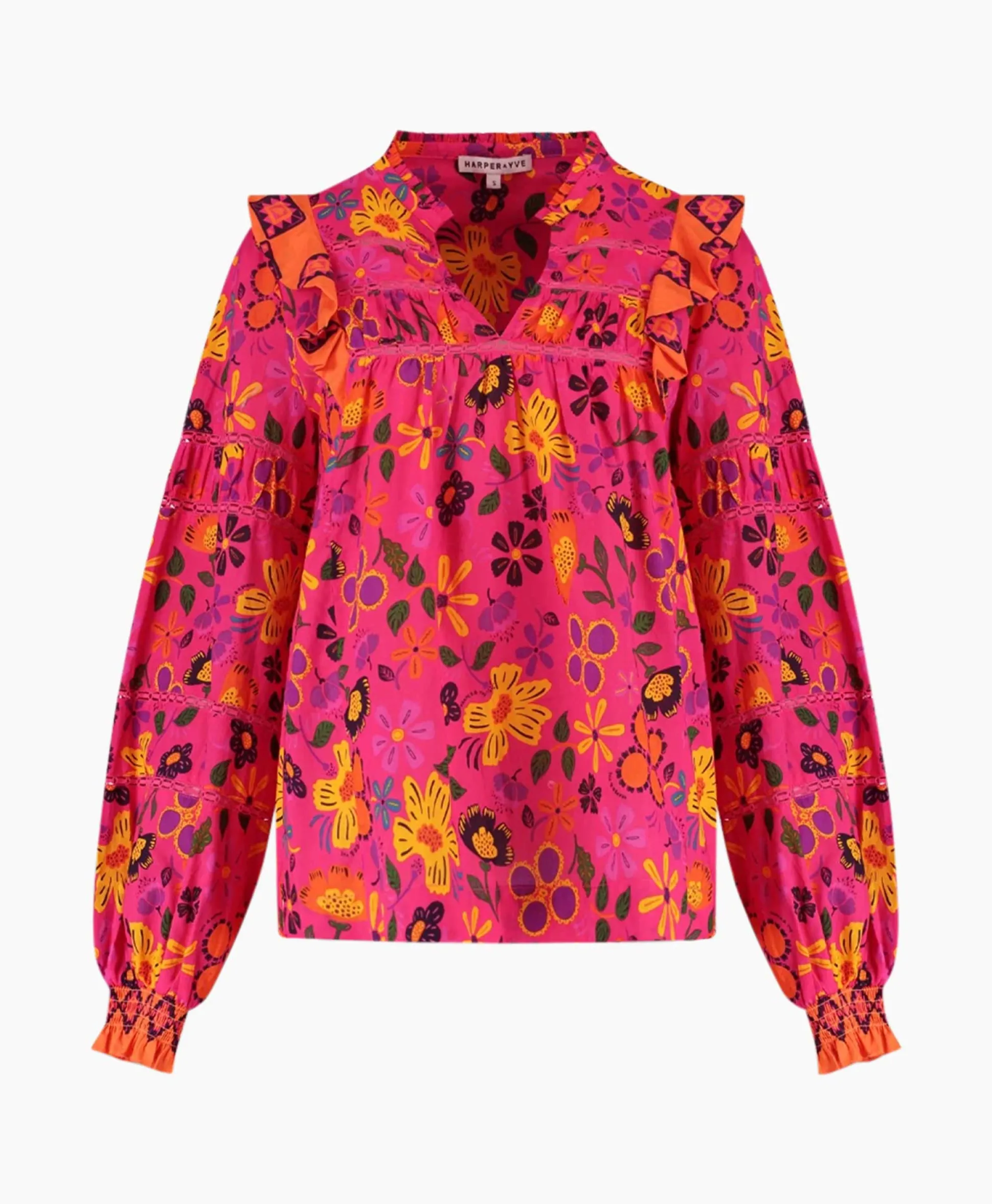 Harper & Yve Blouse Jess-Ls Roze