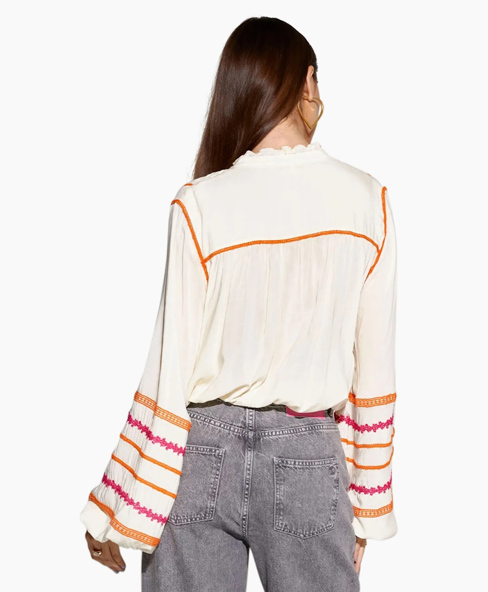 Harper & Yve Blouse Taylor-Ls Off White