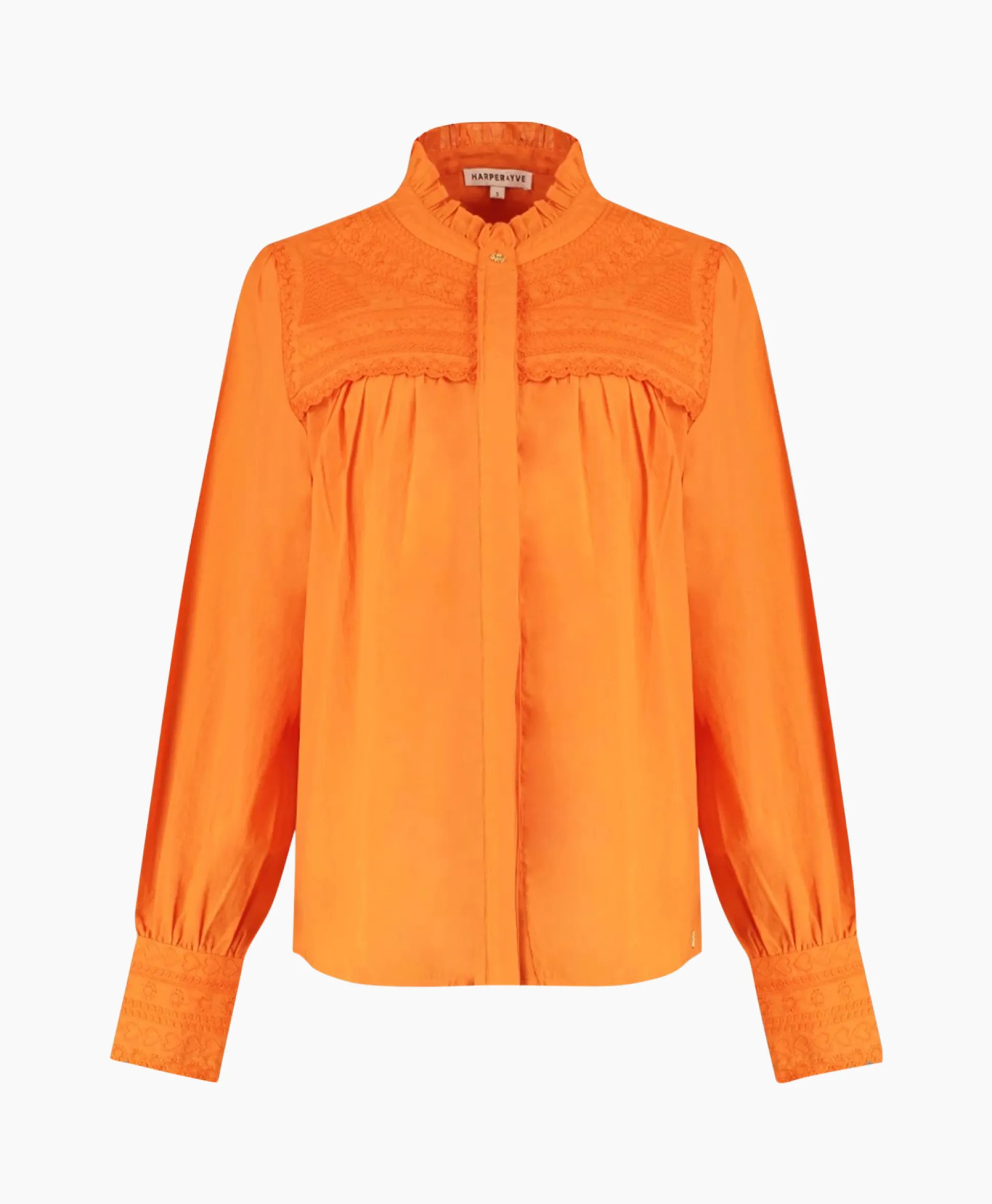 Harper & Yve Blouse Yasmin-Ls Oranje