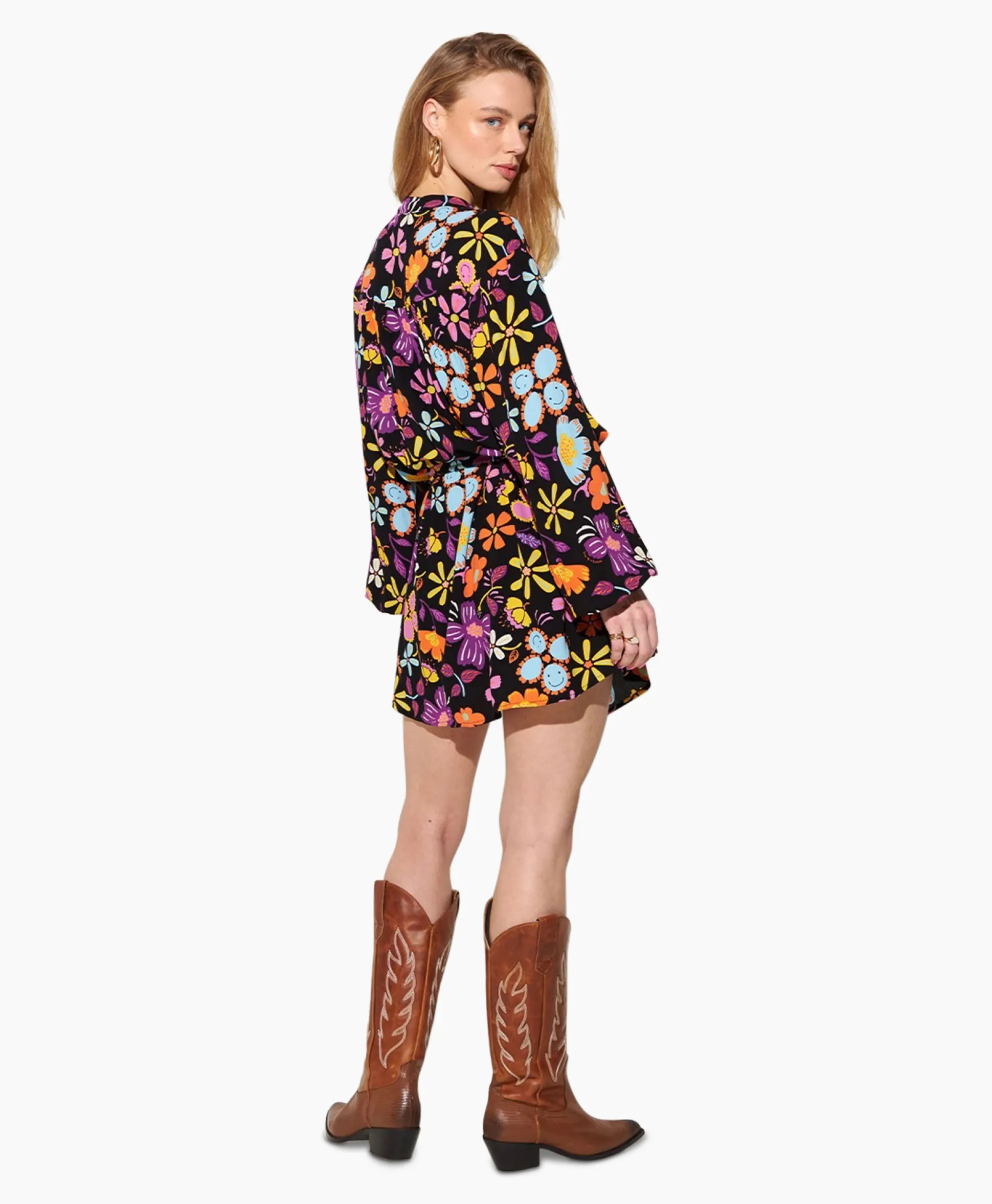 Harper & Yve Mini Jurk Liz-Dr Zwart
