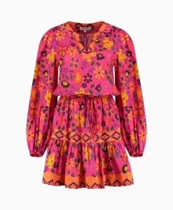 Harper & Yve Mini Jurk Max-Dr Roze