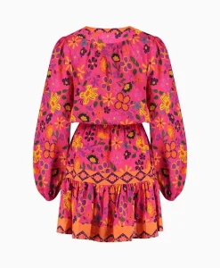 Harper & Yve Mini Jurk Max-Dr Roze