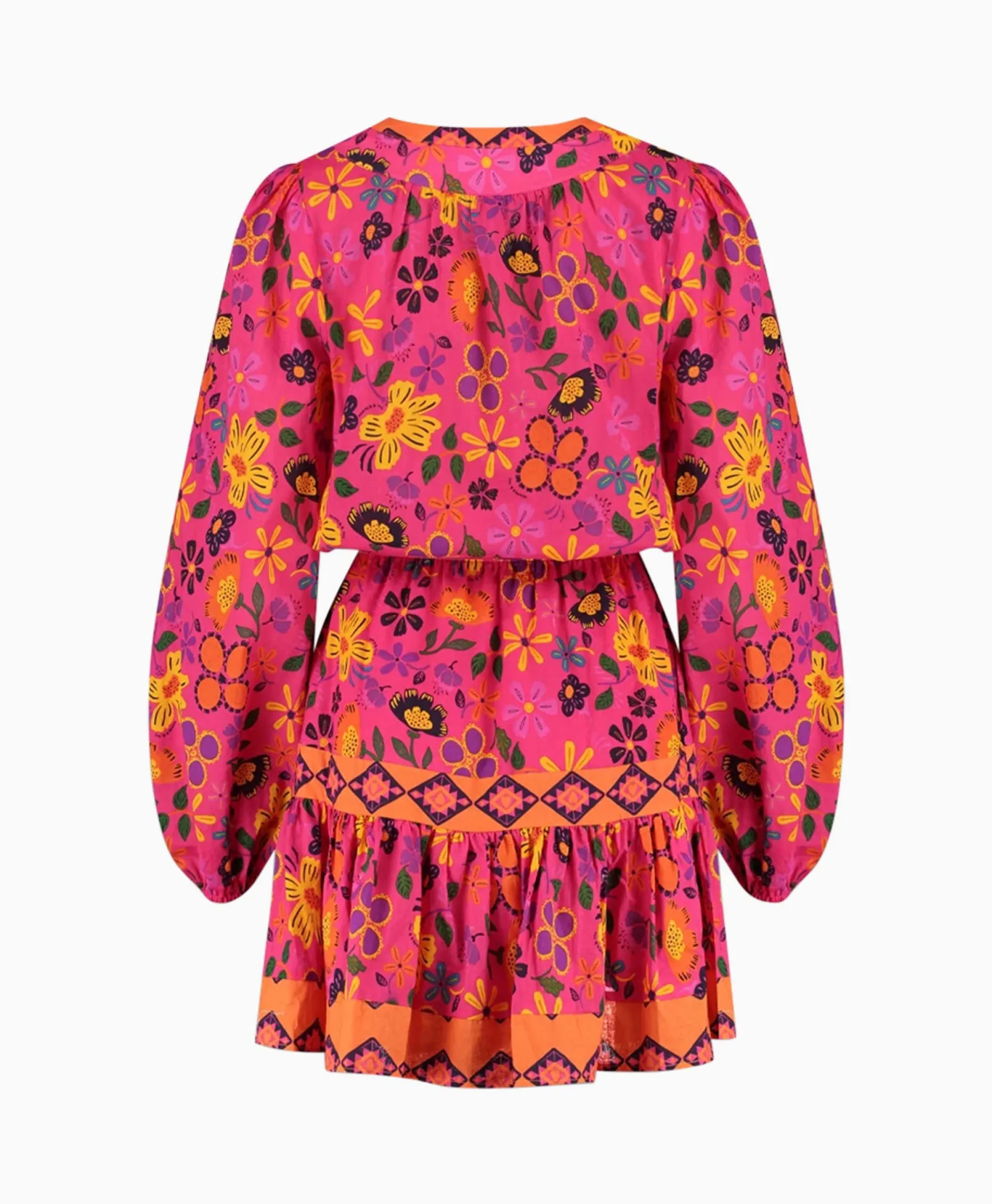 Harper & Yve Mini Jurk Max-Dr Roze