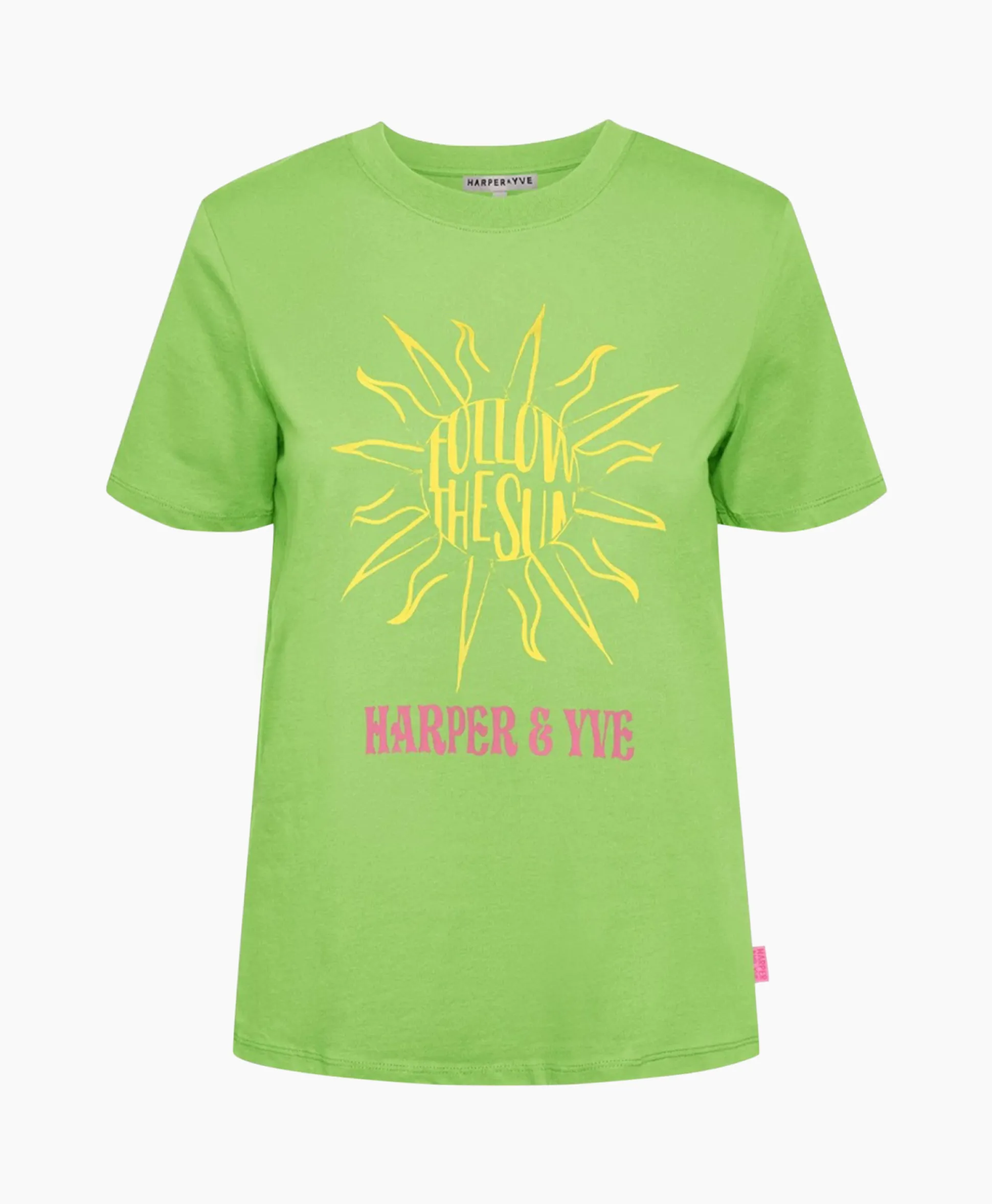 Harper & Yve T-Shirt Korte Mouw Followthesun-Ss Groen