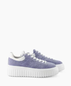Hogan Sneaker H-Stripes Blauw