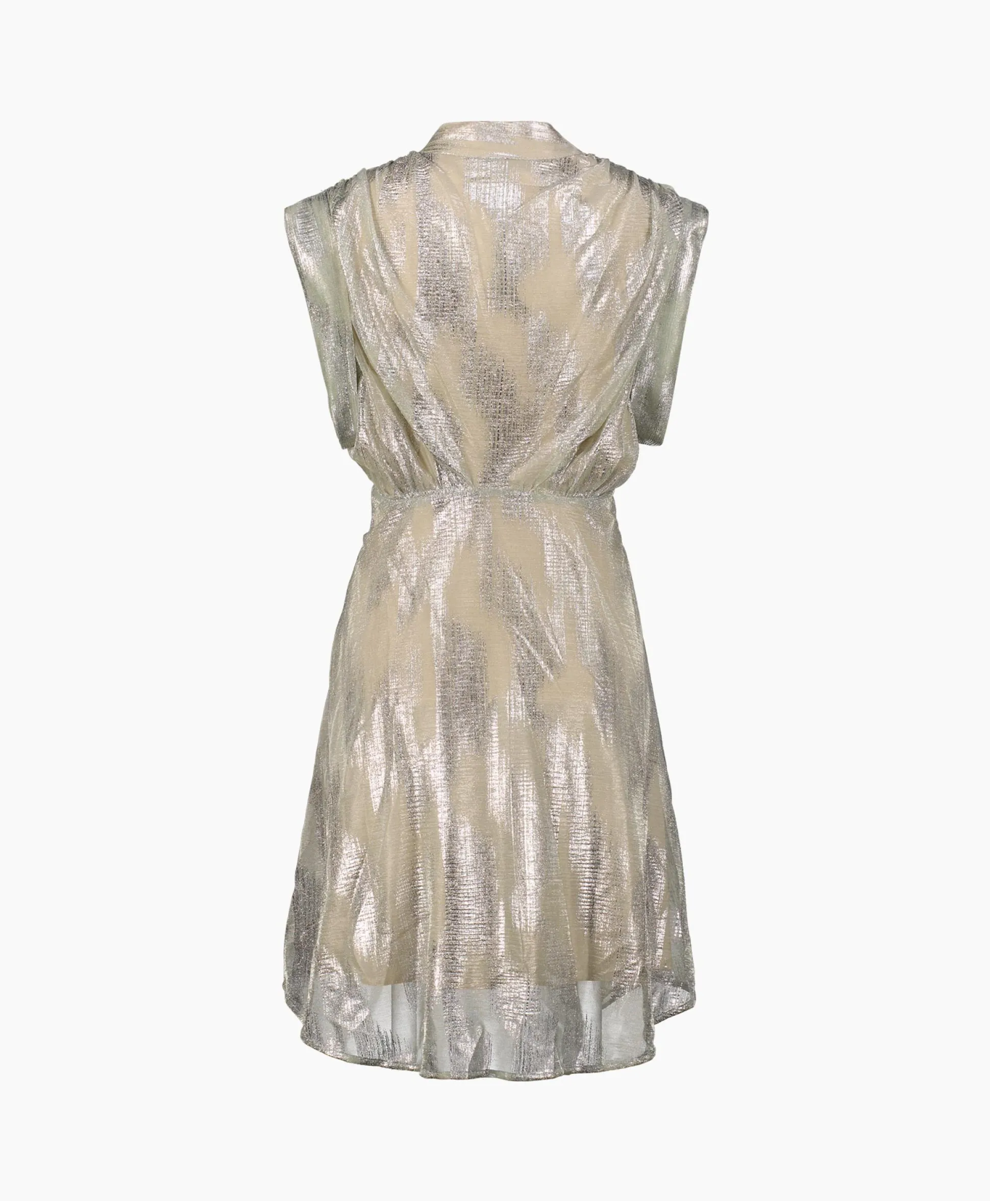 Iro Mini Jurk Brandi Zilver