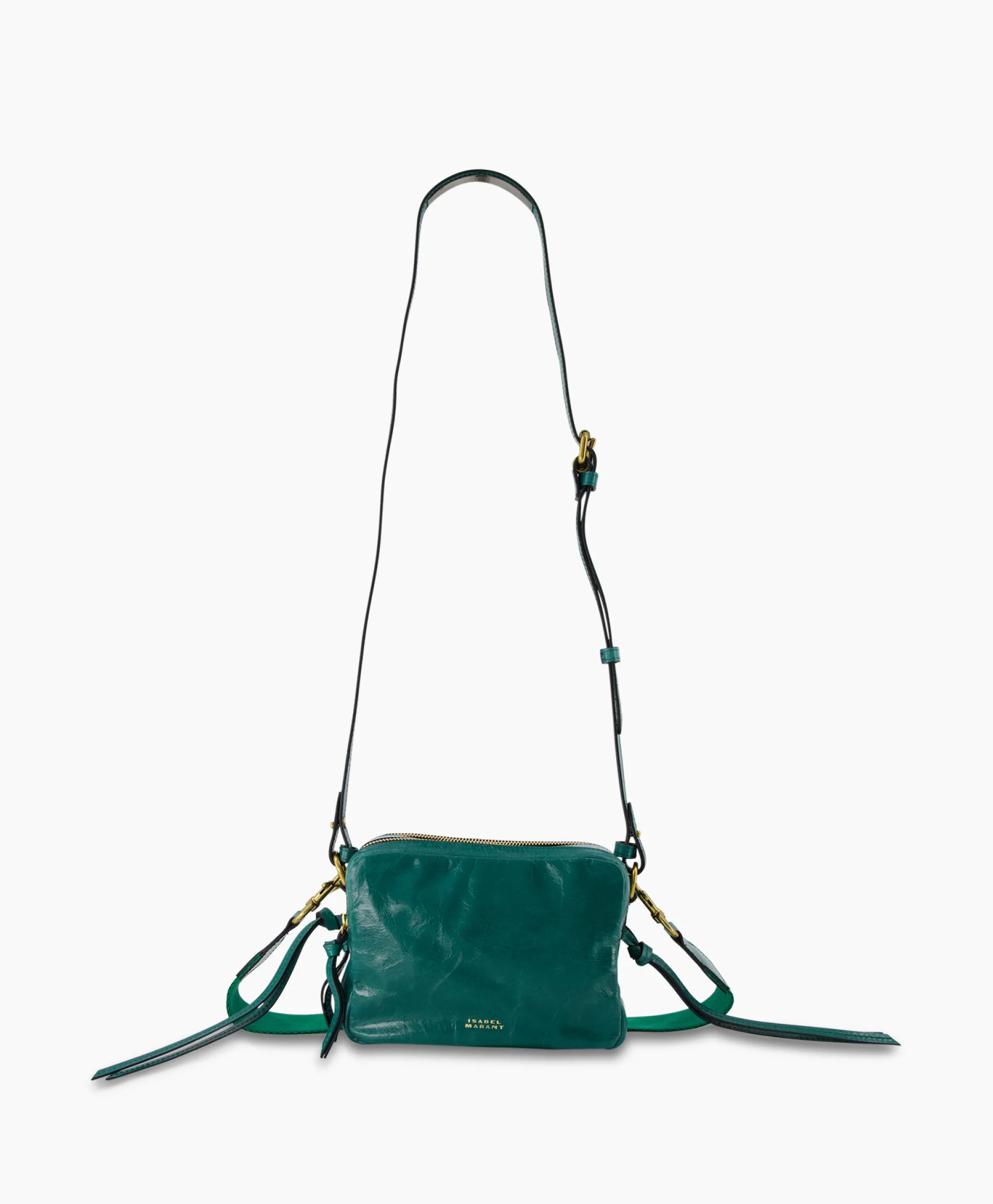 Isabel Marant Crossbody Tas Wardy Camera-Gb Groen