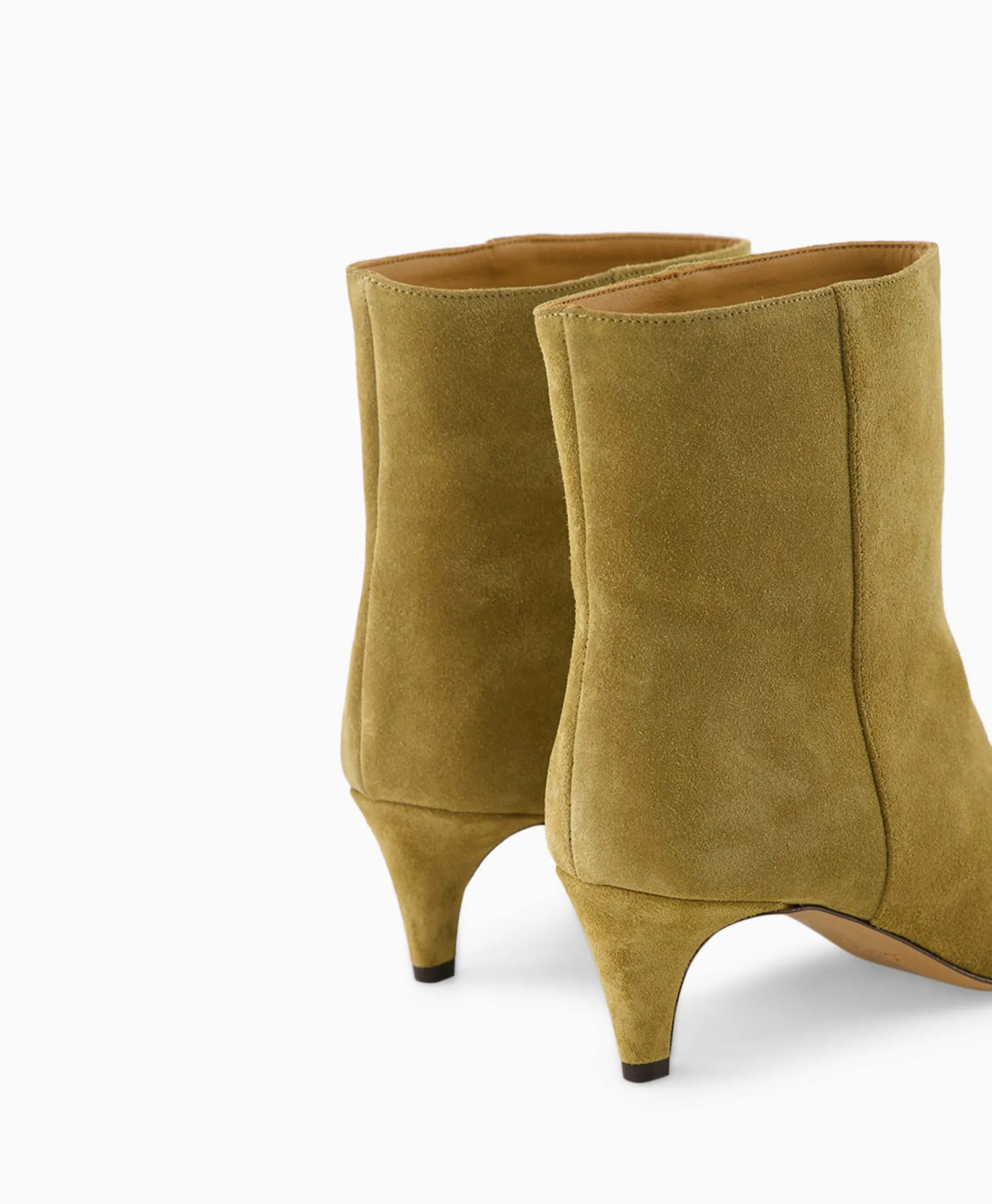 Isabel Marant Enkellaars Daxi-Ga Taupe