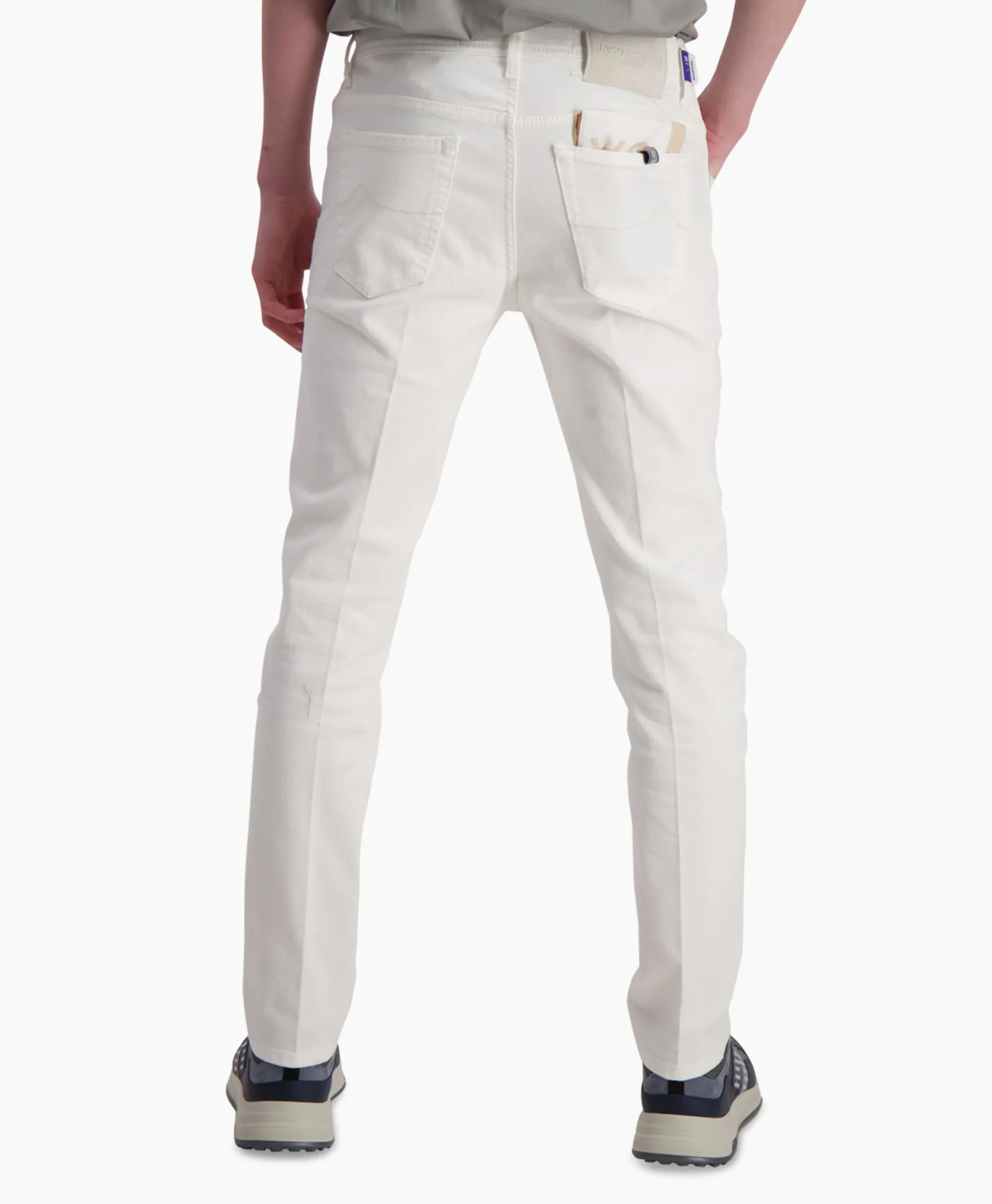Jacob Cohen Jeans 5 Pkt Slim Crop/Carrot Scott Wit