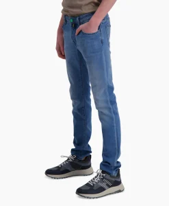 Jacob Cohen Jeans 5 Pkt Super Slim Fit Nick Donker Blauw