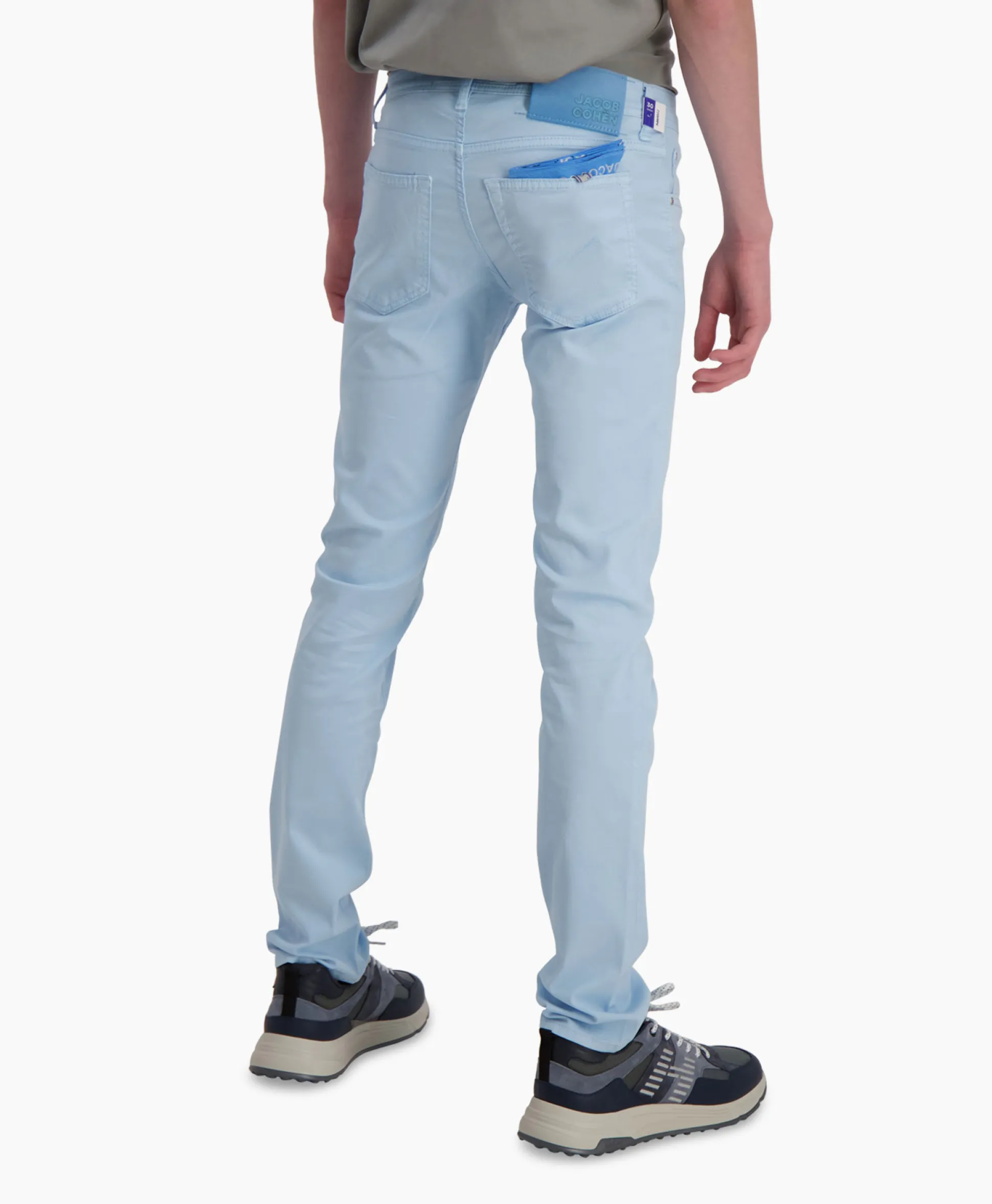 Jacob Cohen Jeans 5 Pkt Super Slim Fit Nick Blauw