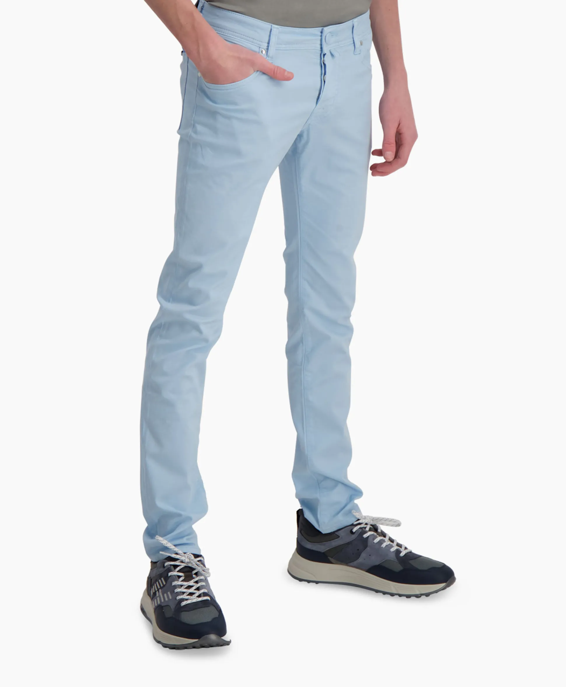 Jacob Cohen Jeans 5 Pkt Super Slim Fit Nick Blauw