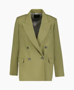 Joseph Blazer Jaden Jkt Comfort Cady Olijf