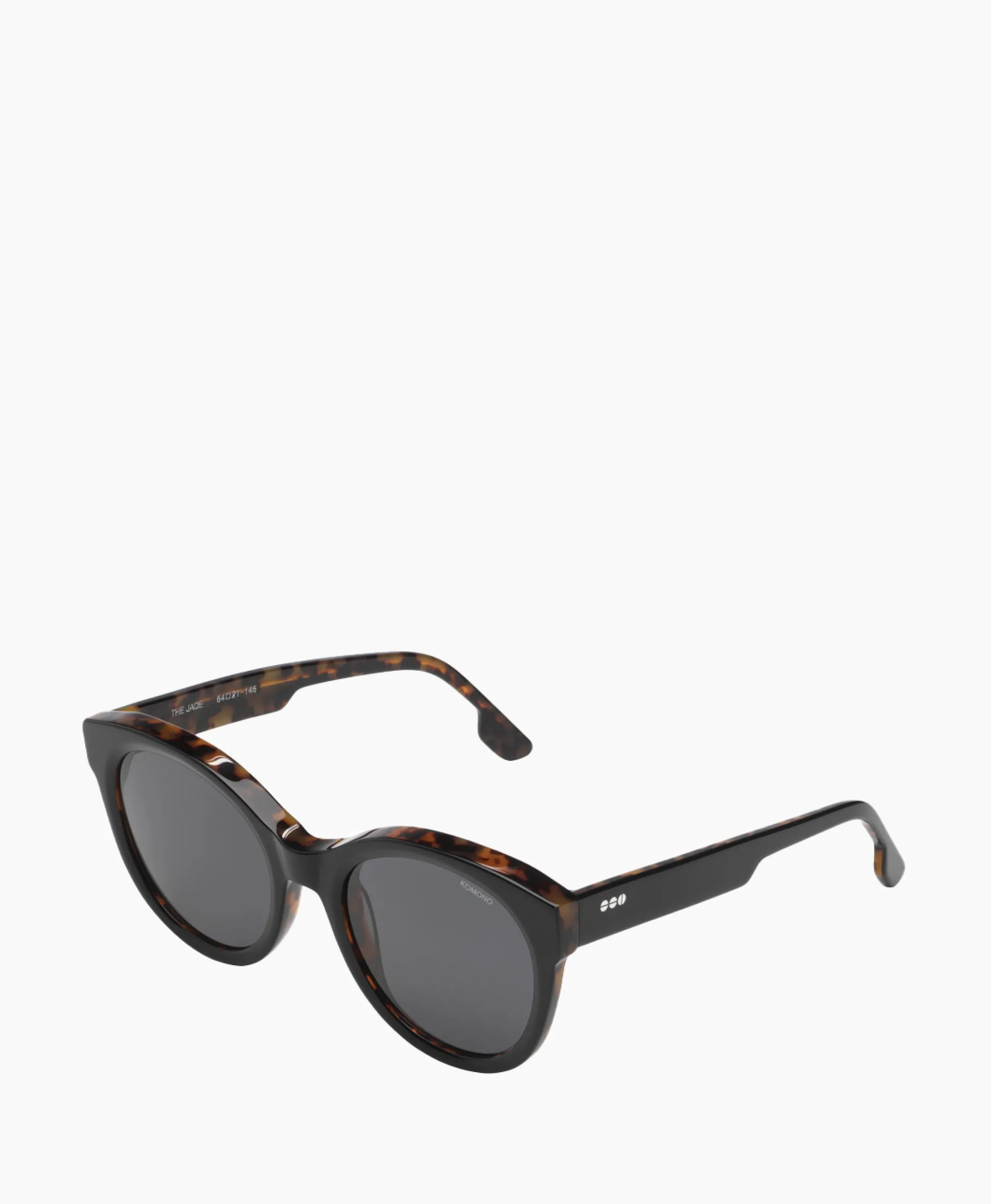Komono Zonnebril Jade Black Tortoise Zwart