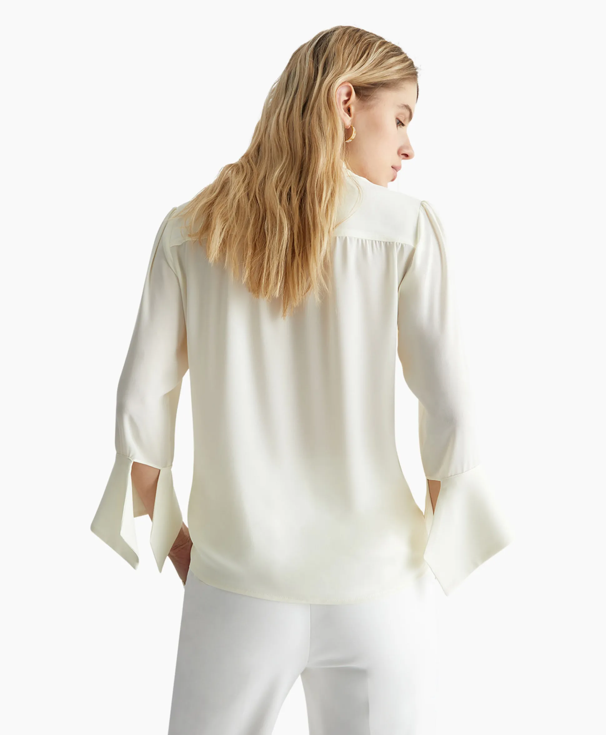 Liu Jo Blouse Ecs Camicia C/Polso Aperto Wit
