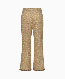 Liu Jo Flared Broek Pant. Sfrangiato Beige