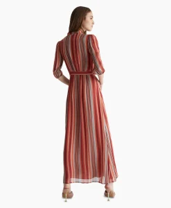 Liu Jo Maxi Jurk Abito C/Accessorio Nappina Rose