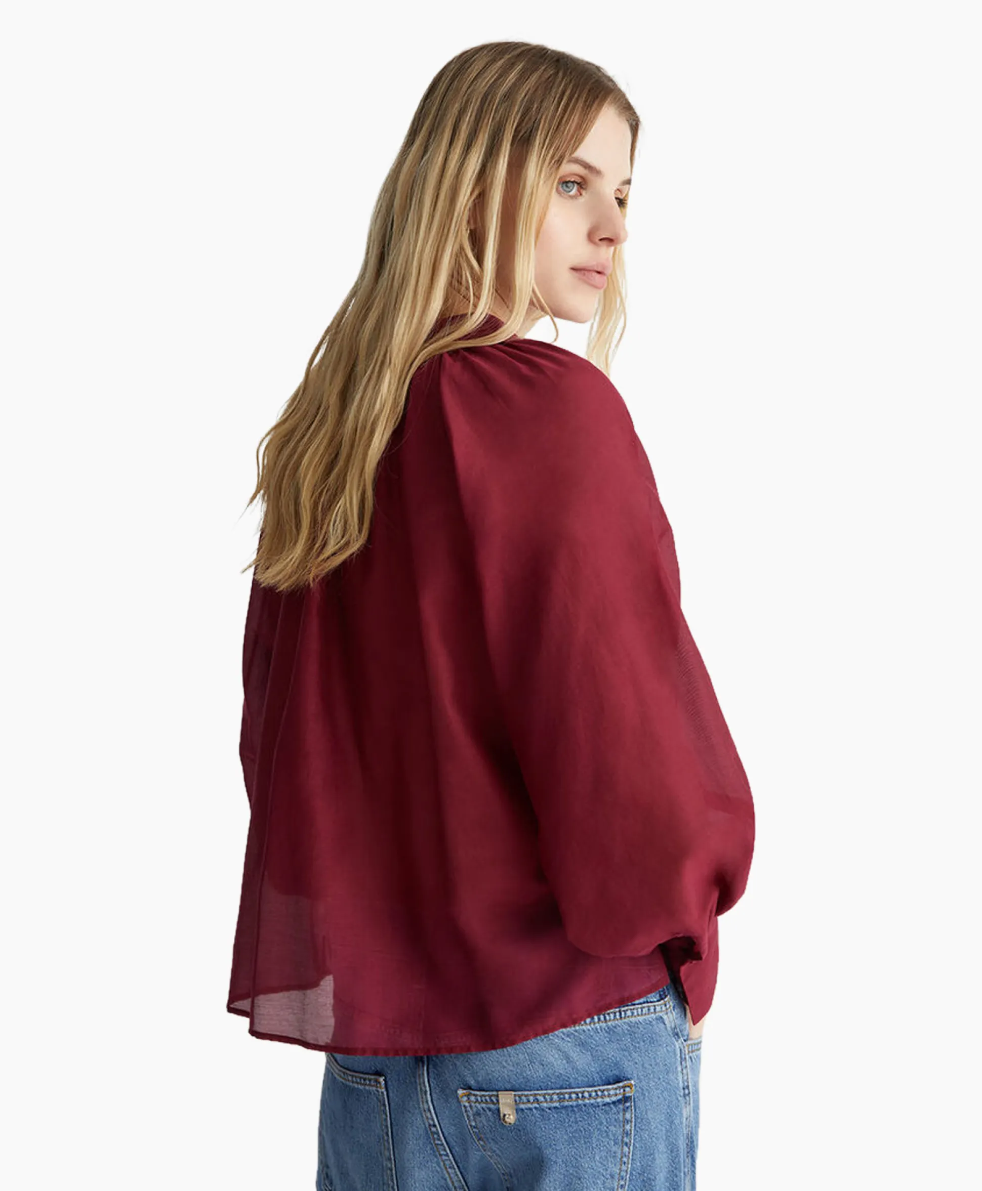 Liu Jo Tuniek Tunica Arricciata Rood