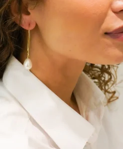Lott. Gioielli Oorbellen Ce Qu Drop Small Pearl Diversen