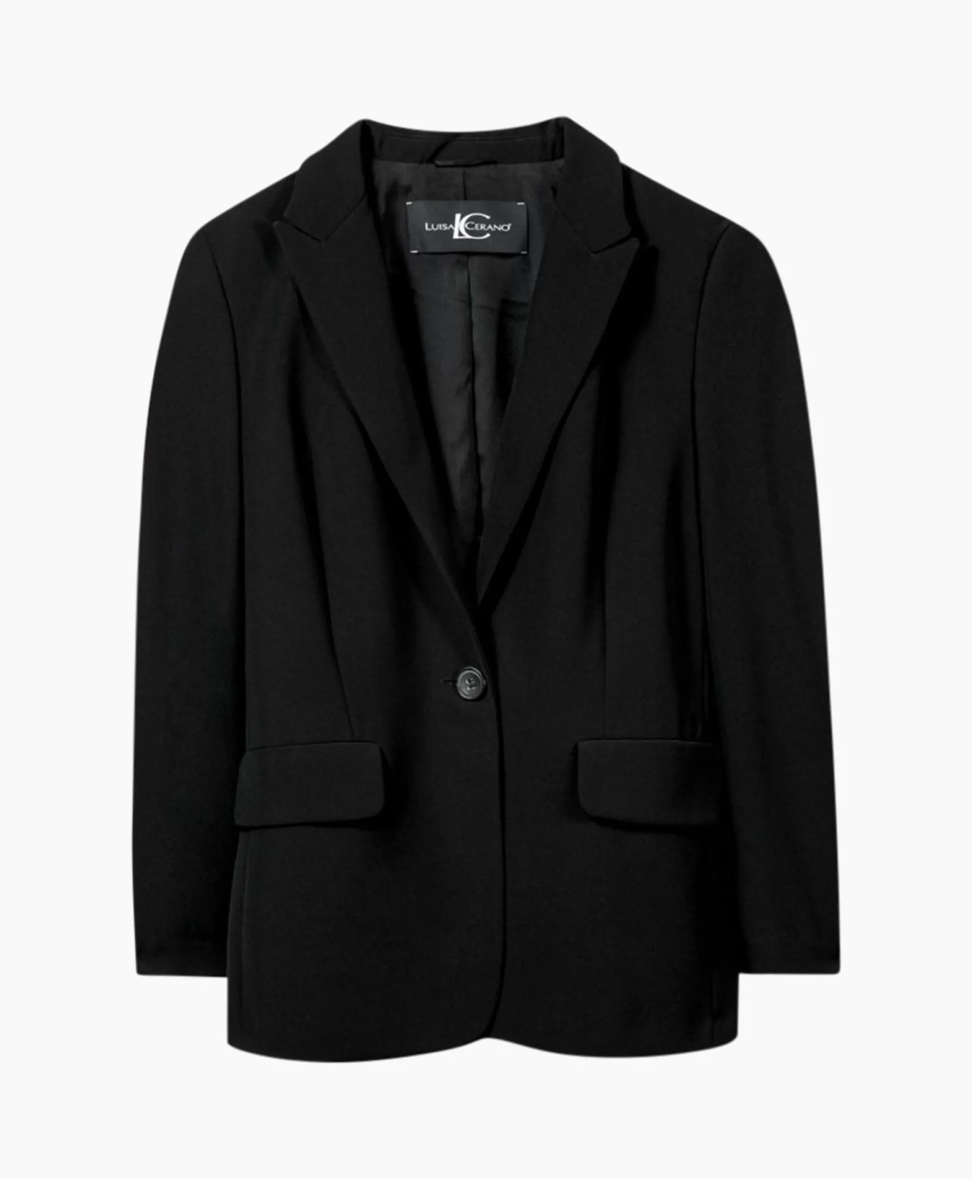 Luisa Cerano Blazer 498010/3417-0 Zwart Dessin