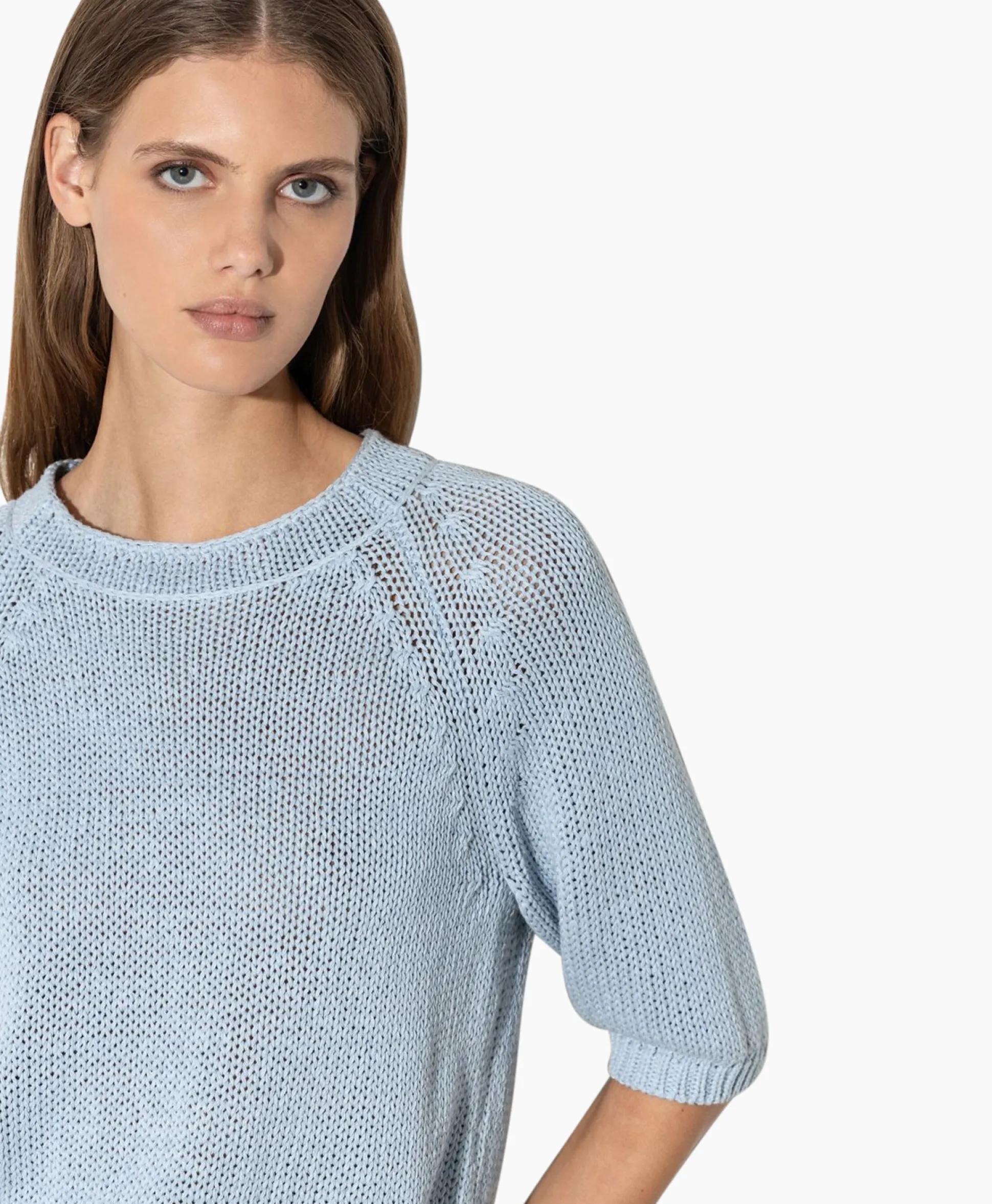 Luisa Cerano Gebreide Trui 198405/5894-0 Licht Blauw