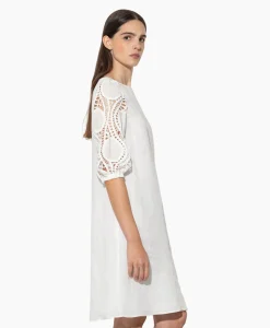 Luisa Cerano Jurk 798504/3500-0 Off White