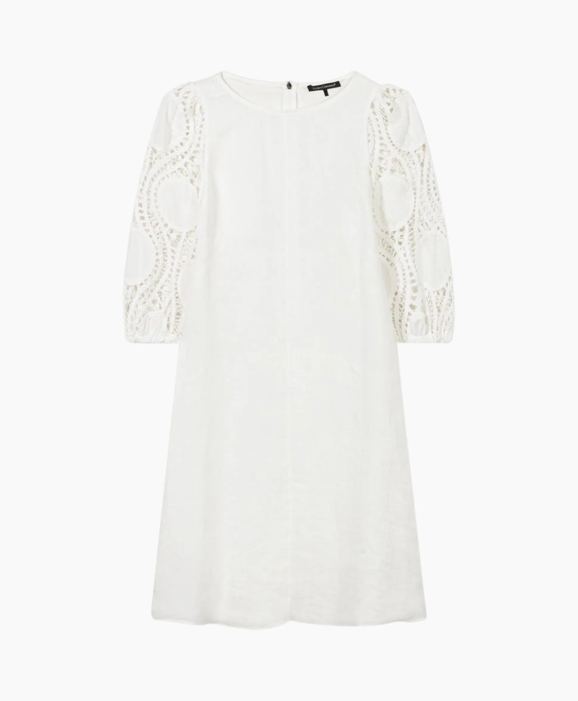 Luisa Cerano Jurk 798504/3500-0 Off White