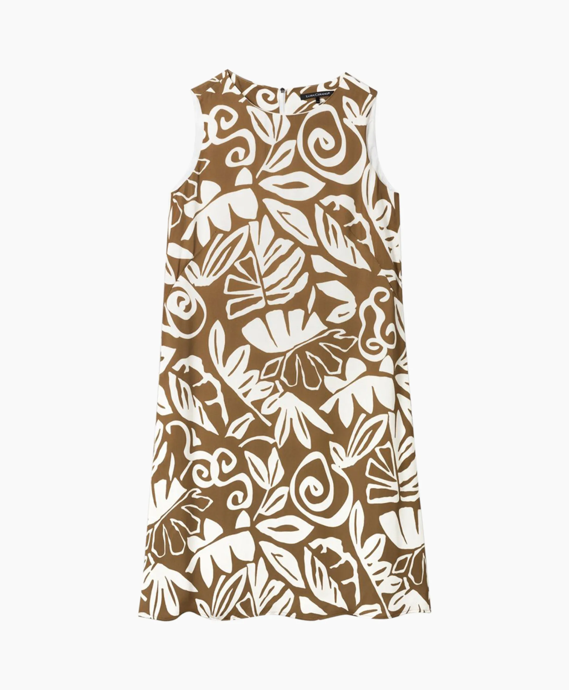 Luisa Cerano Mini Jurk 798496/3630-0 Bruin
