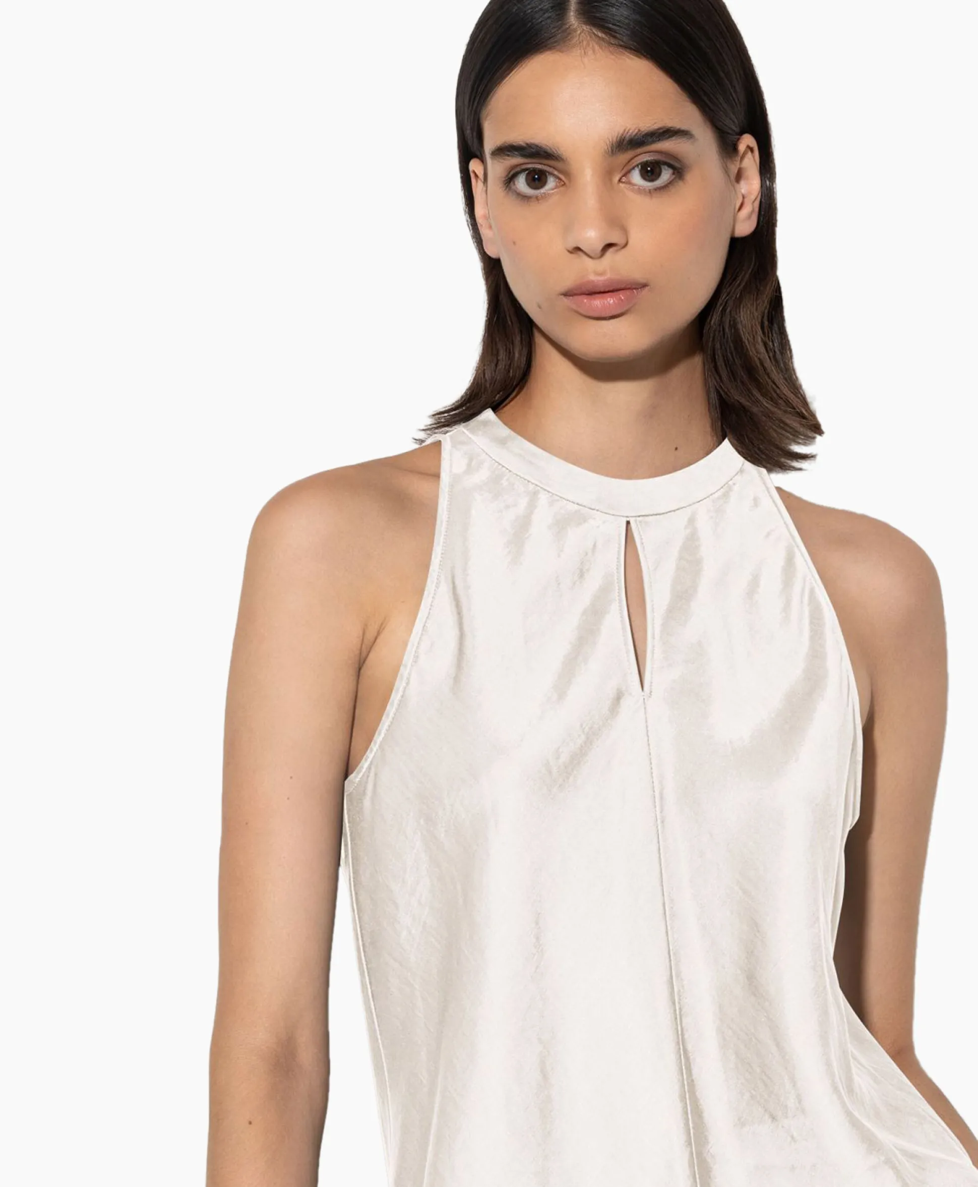 Luisa Cerano Top 298426/3596-0 Off White