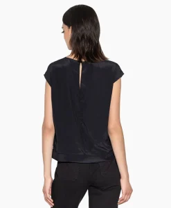 Luisa Cerano Top 298441/3597-0 Zwart Dessin