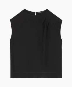 Luisa Cerano Top 298441/3597-0 Zwart Dessin