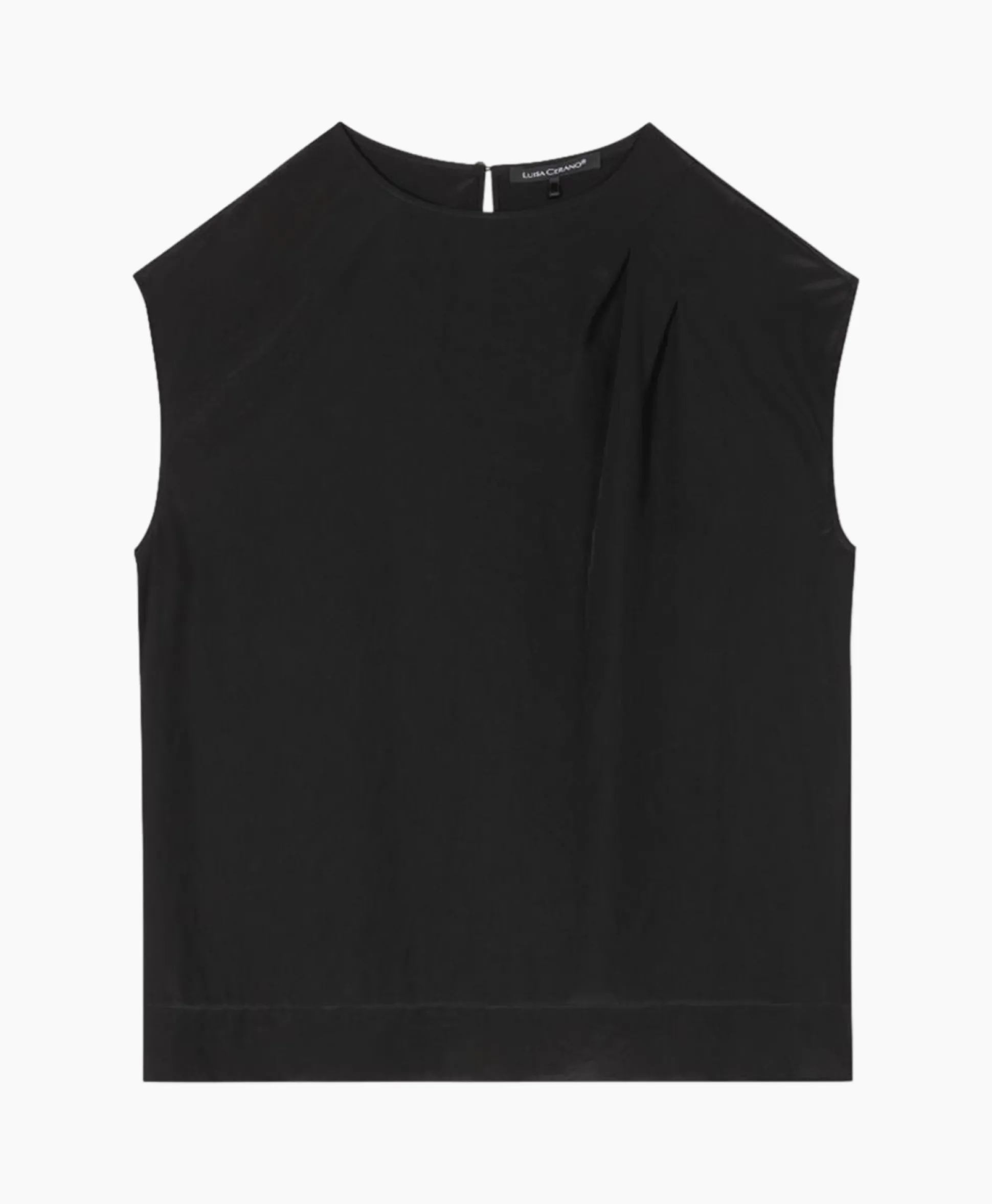 Luisa Cerano Top 298441/3597-0 Zwart Dessin