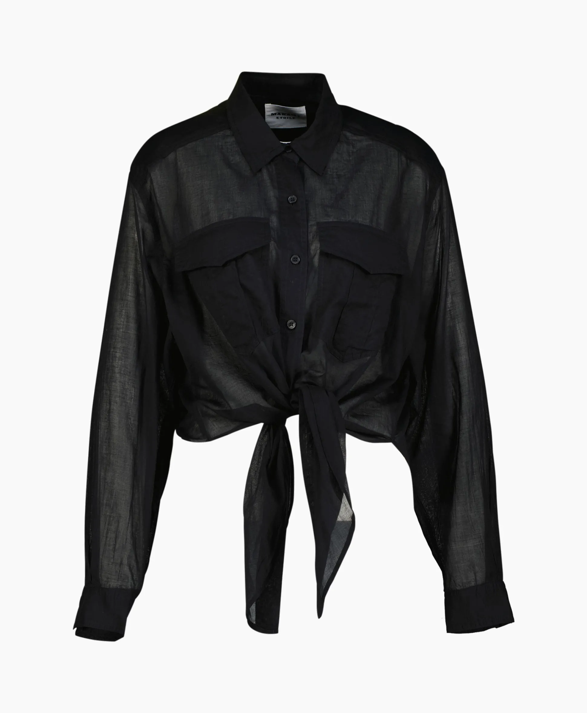 Marant Etoile Blouse Nath-Gb Zwart