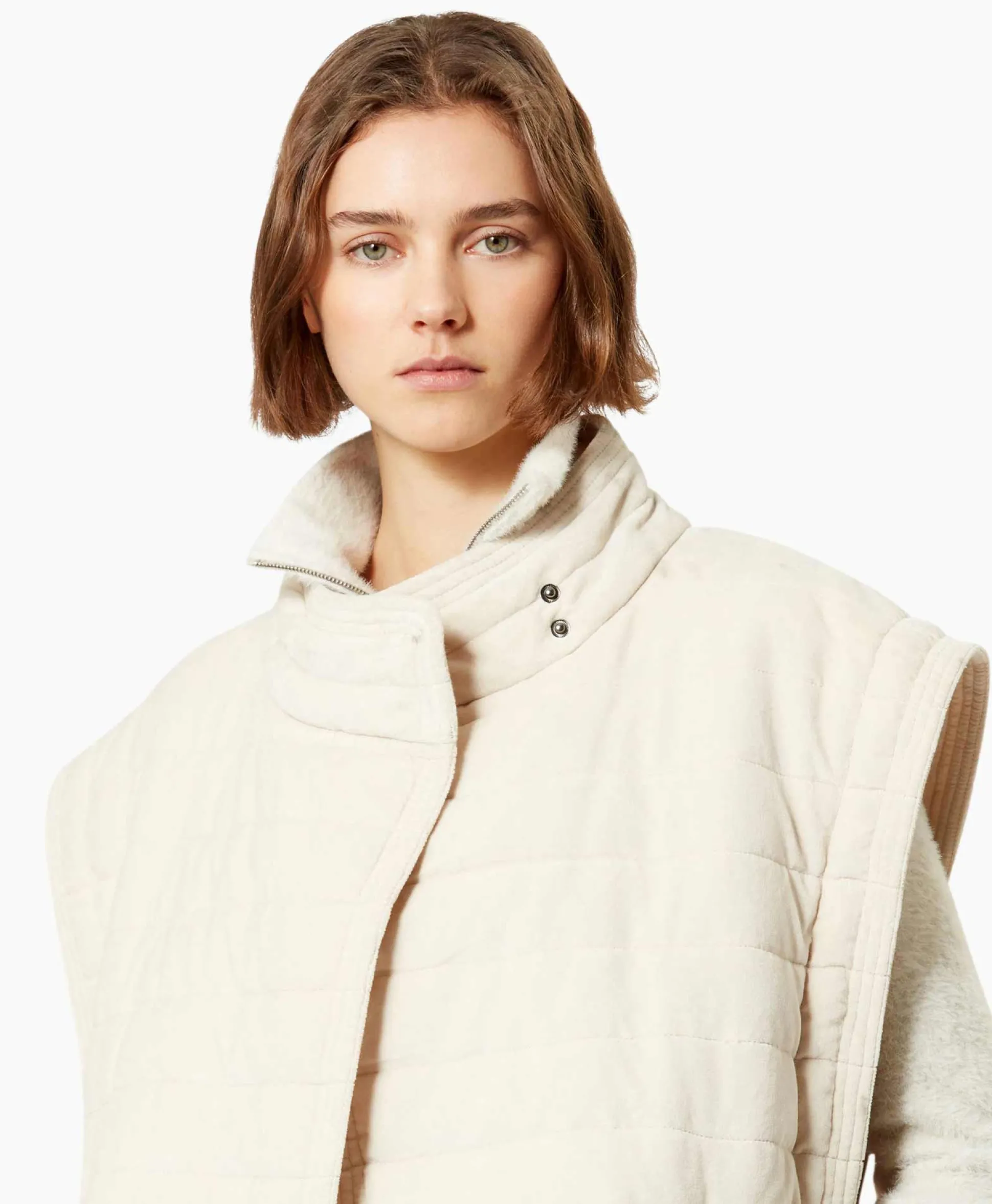 Marant Etoile Jas Areta-Ga Ecru