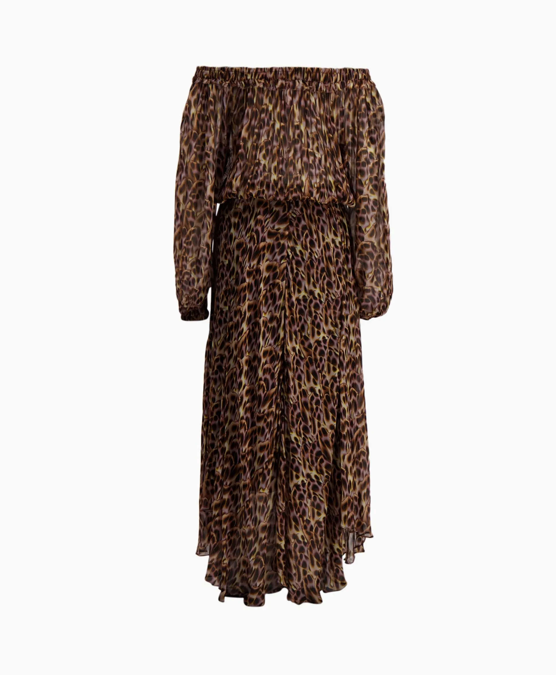 Marant Etoile Maxi Jurk Volga-Gc Oker