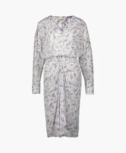 Marant Etoile Midi Jurk Danalia-Ga Ecru