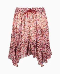 Marant Etoile Midi Rok Frejus-Gc Rood