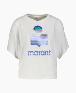 Marant Etoile T-Shirt Korte Mouw Kyanza-Gc Wit