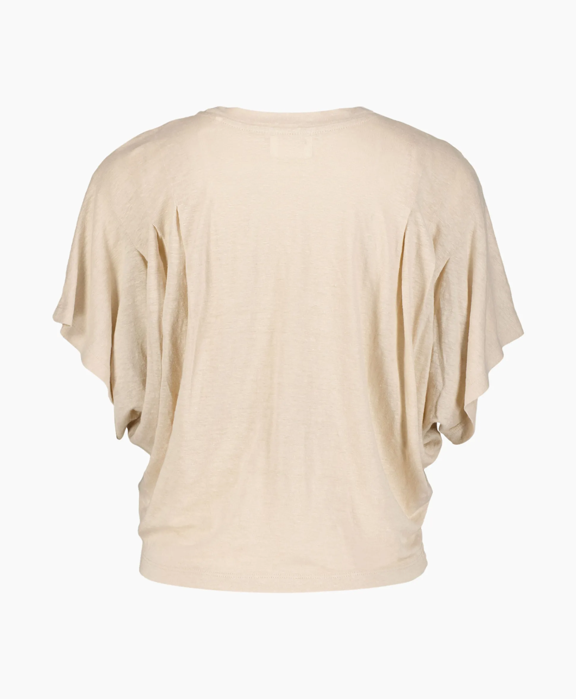 Marant Etoile T-Shirt Korte Mouw Kyanza-Gc Ecru