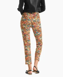 Marc Cain Pants Bloemenbroek Wp 81.11 J17 Rood