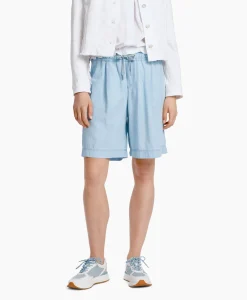 Marc Cain Pants Short Wp 83.03 D63 Licht Blauw