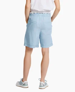 Marc Cain Pants Short Wp 83.03 D63 Licht Blauw